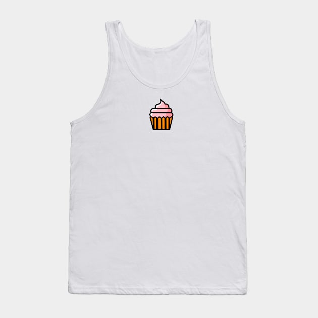 Cute Cupcake Tank Top by cx